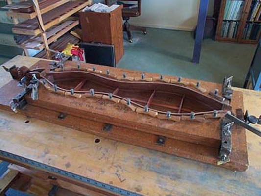 Dulcimer building jig
